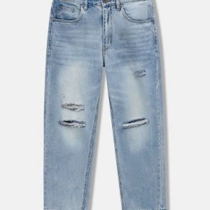 Quần Jeans Nam Ống Suông