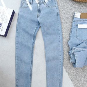 QUẦN JEAN RAYON SLIMFIT BRIGHT BLUE